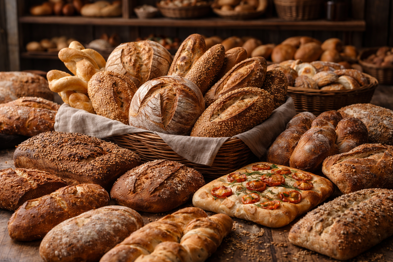 Pane fresco selezionato